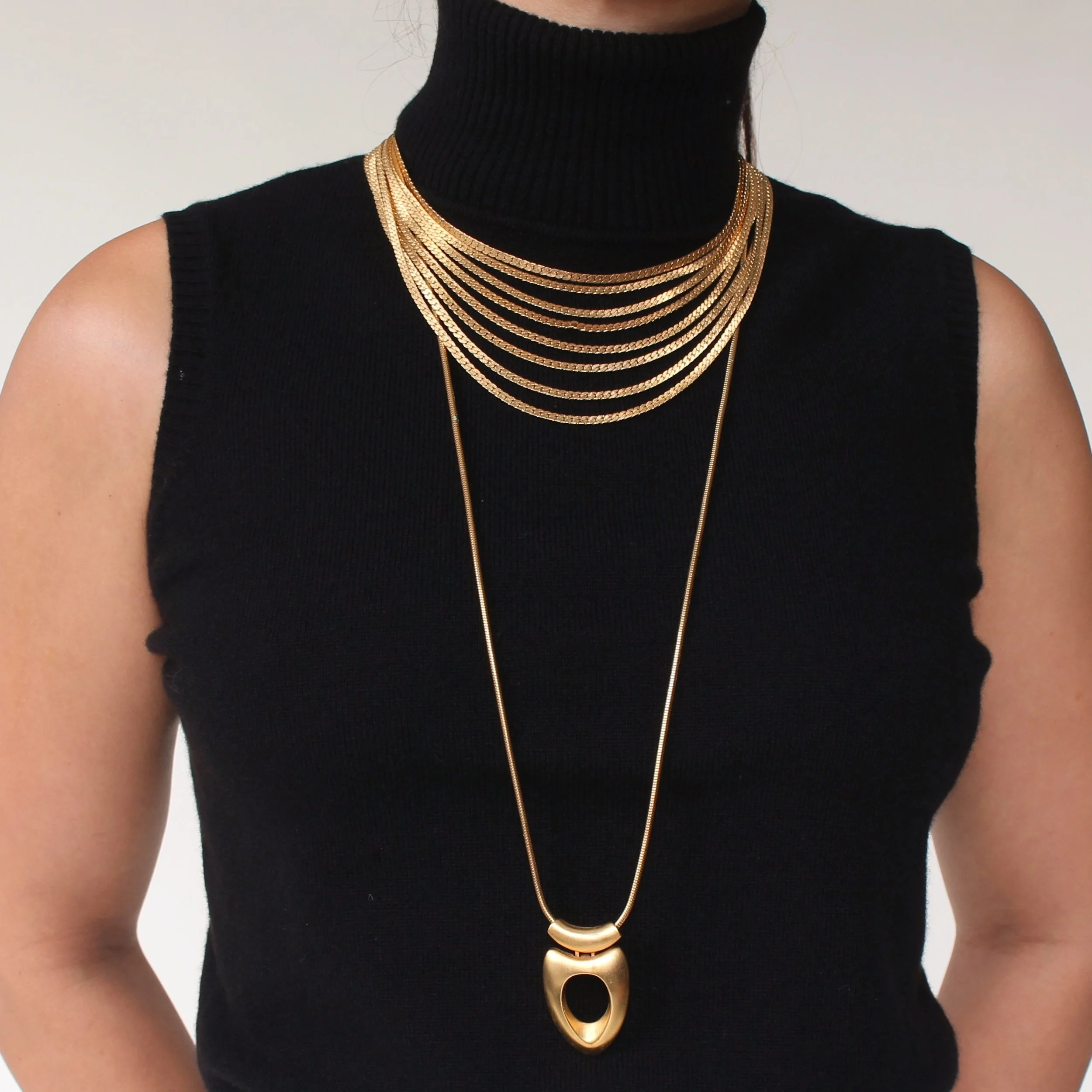 Vintage Givenchy Snake Chain Necklace — Wornable
